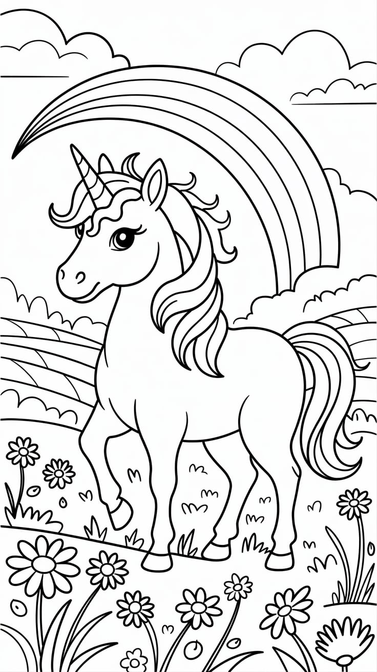 unicorn boyama pinterest