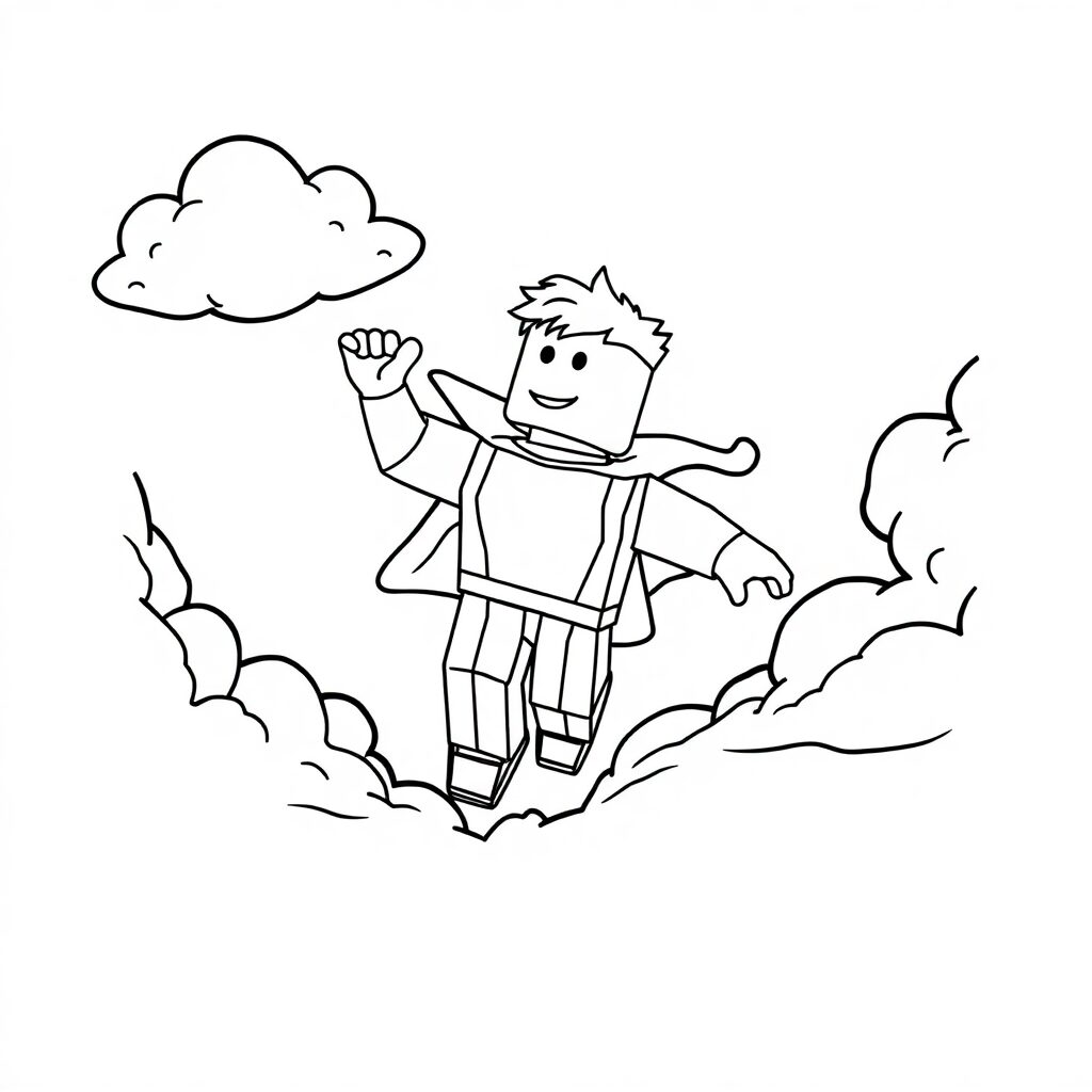 girl roblox chracter resim boyama