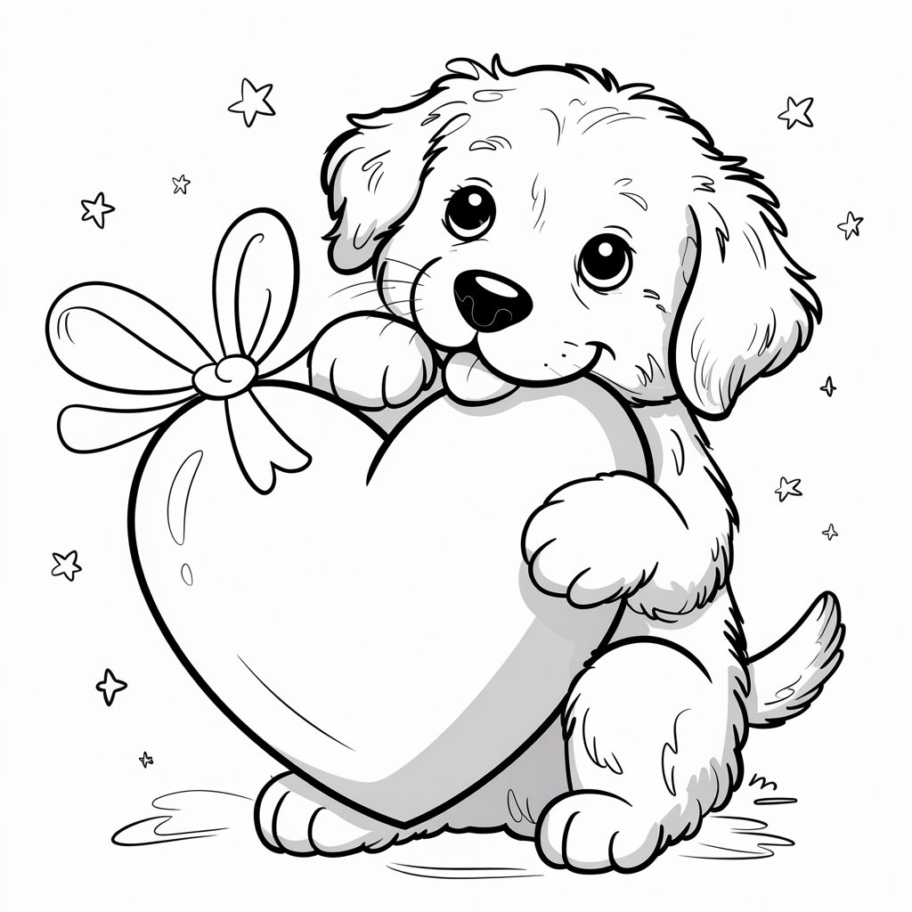 sevgililer günü resim boyama