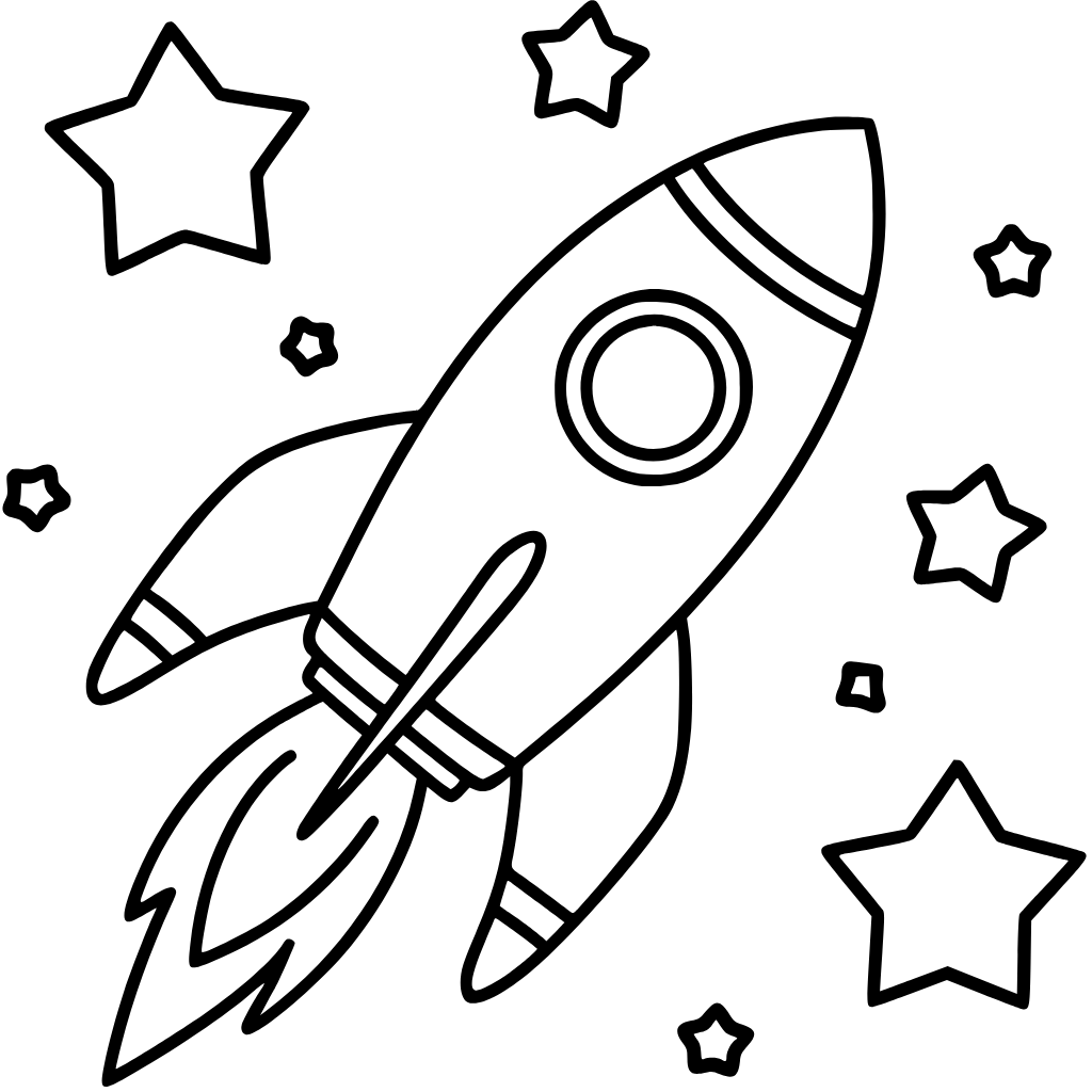 boyama roket resimleri