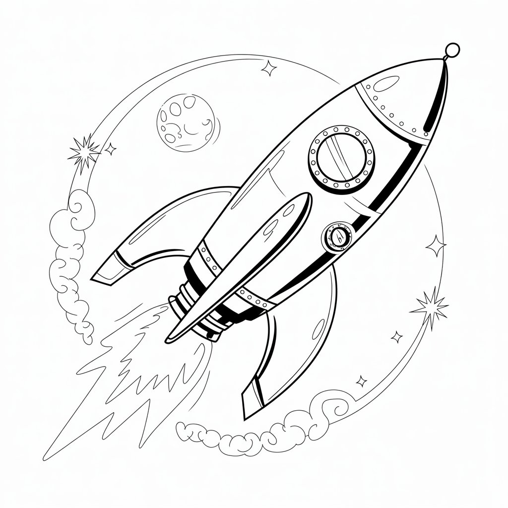 hava taşitlari roket boyama