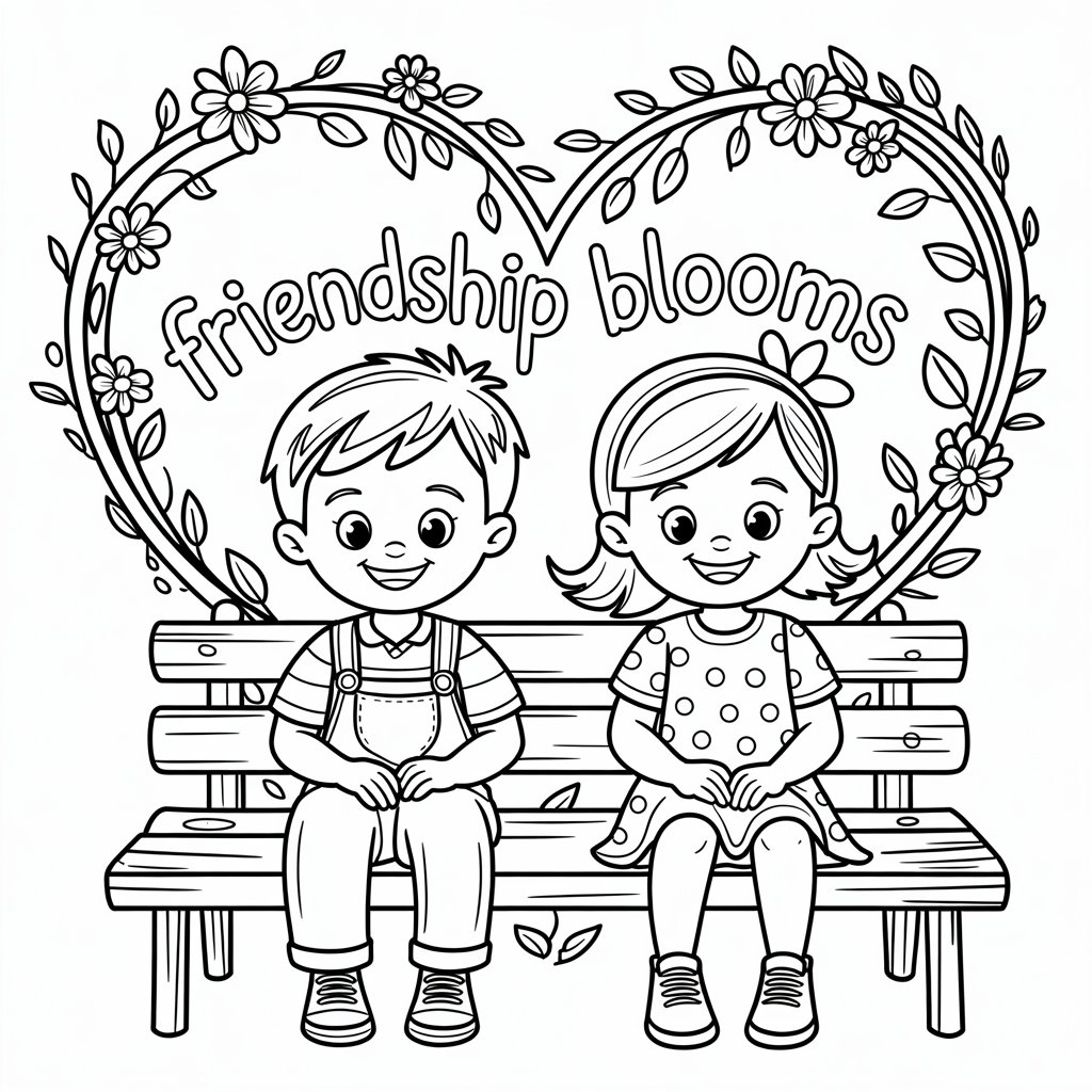 okul öncesi sevgililer günü boyama