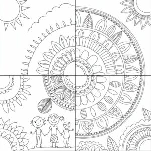 yetişkin boyama pdf