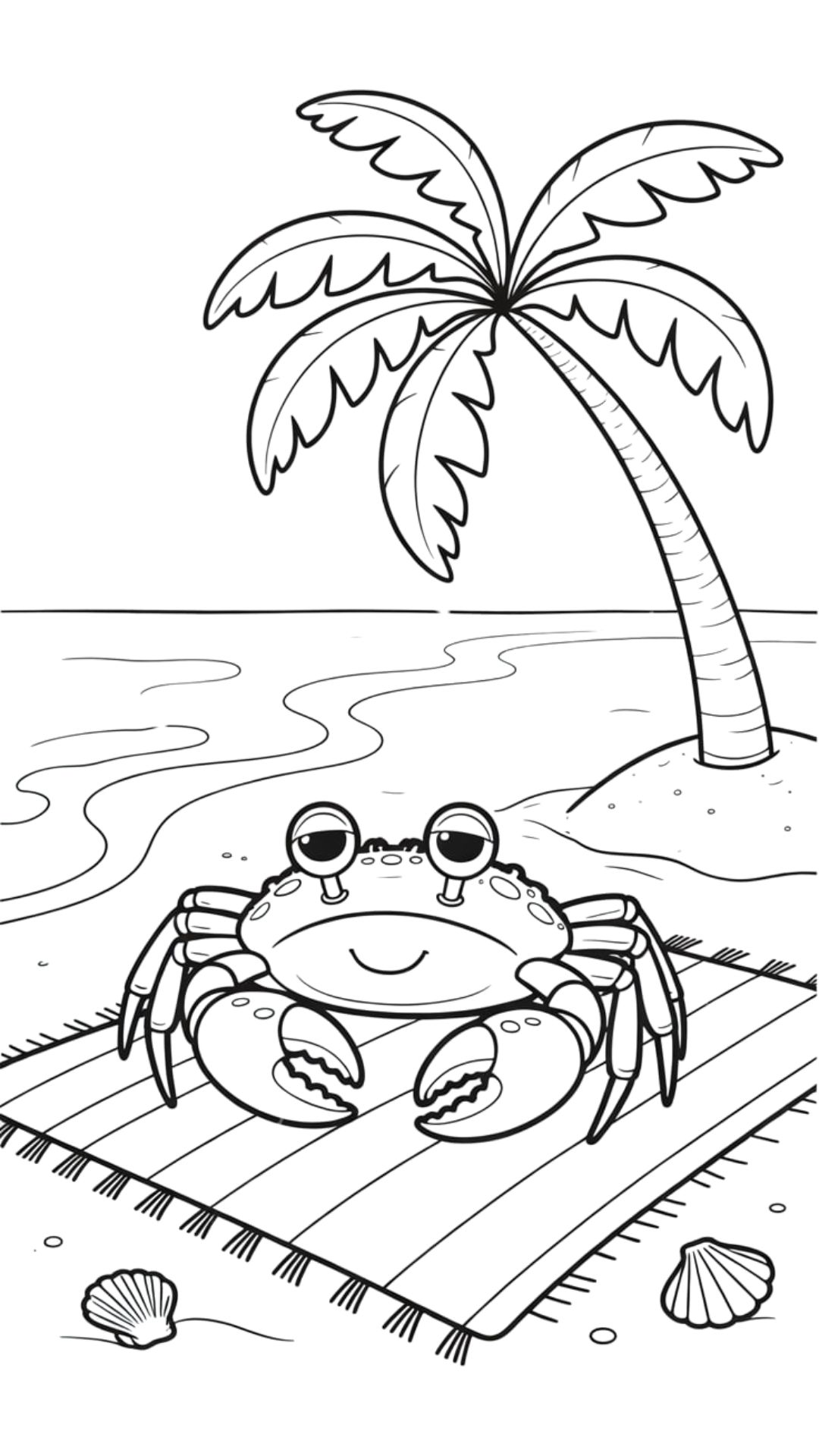 yengeç kıskaçları boyama