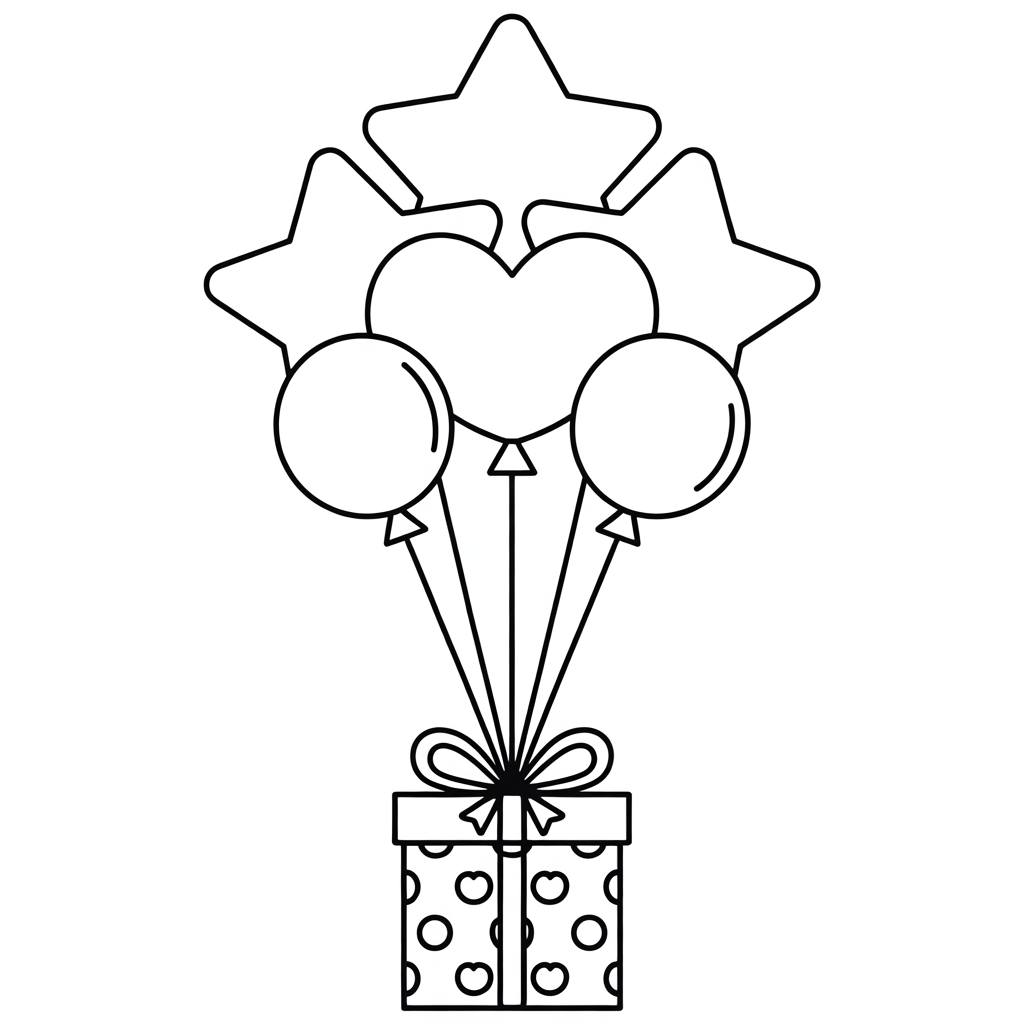 okul öncesi balon boyama