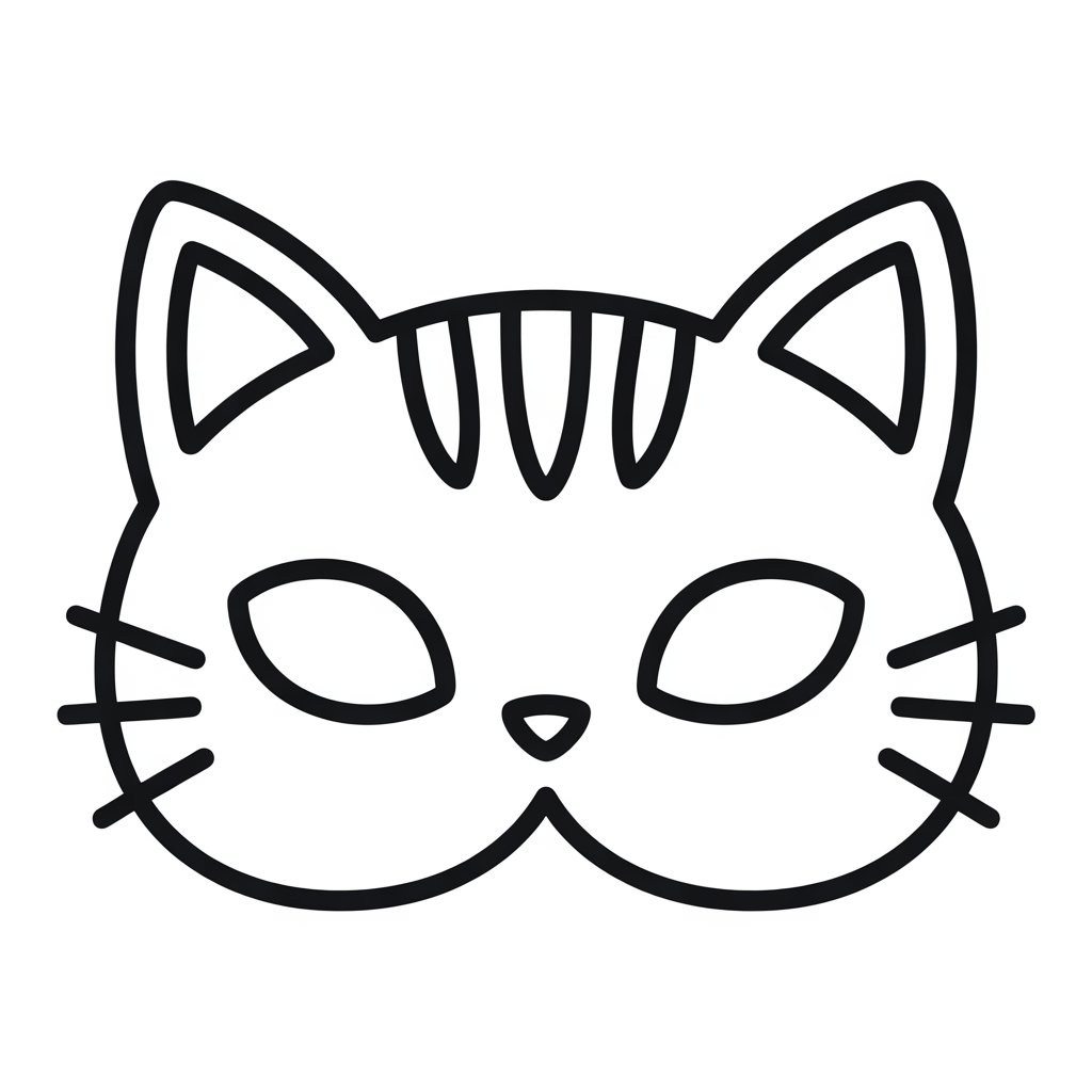 kağıt maske boyama