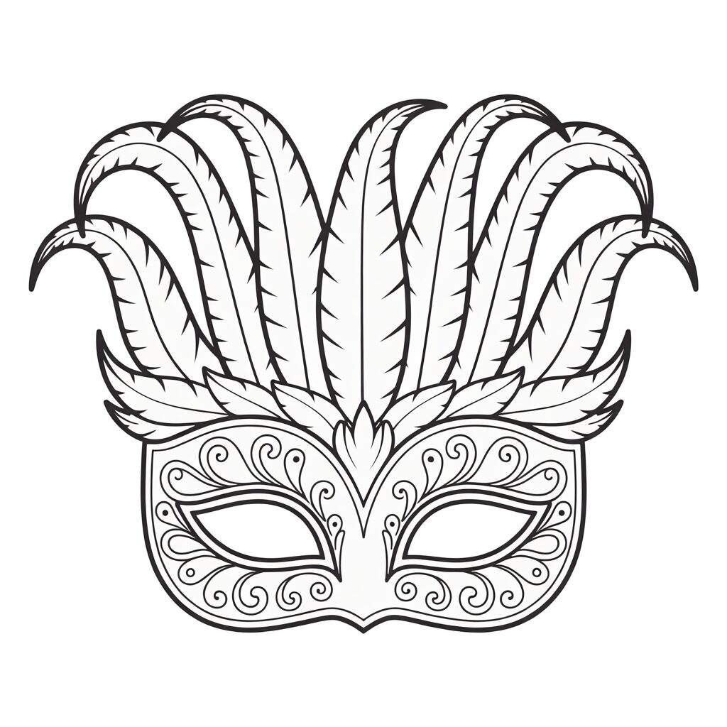 korkunç maske boyama