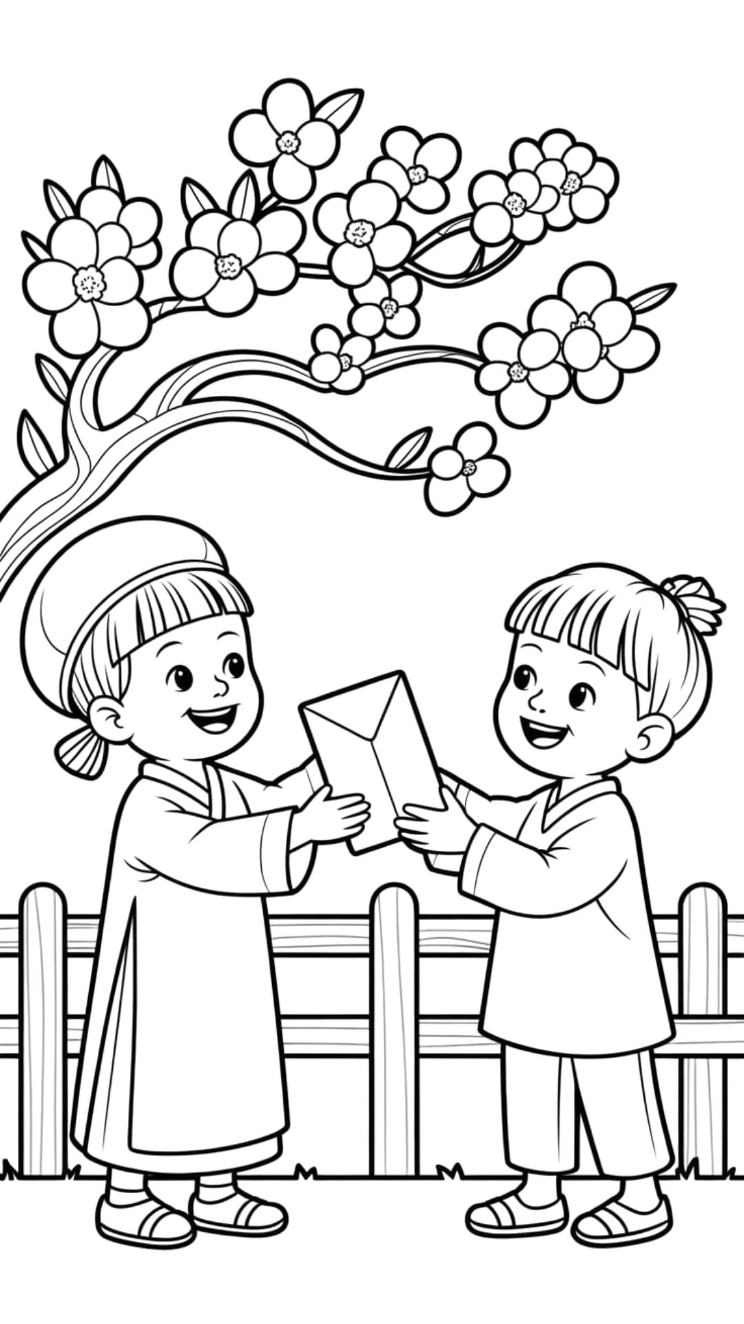 yeni yıl boyama sayfası