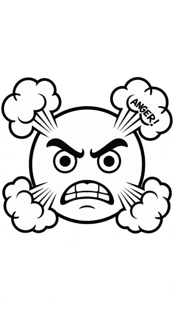 ağlayan emoji boyama