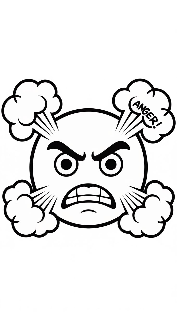 ağlayan emoji boyama