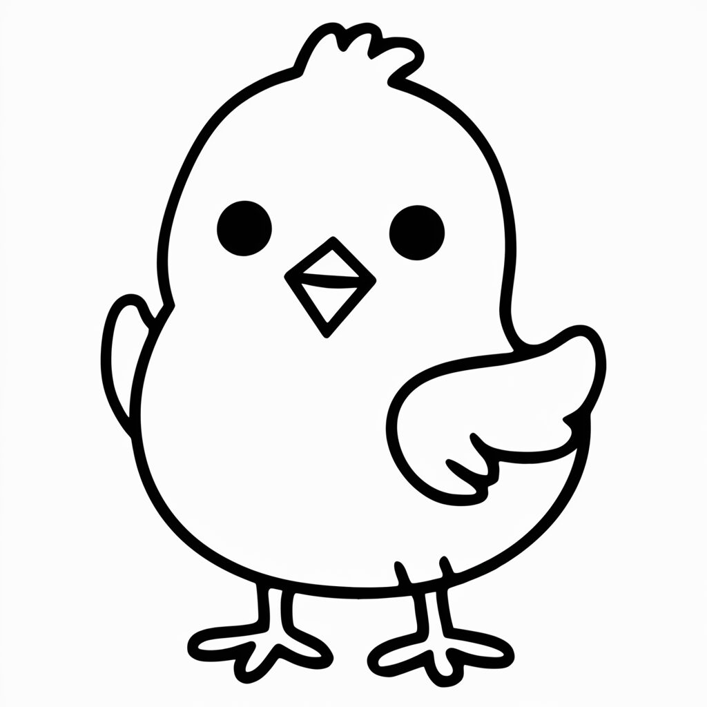 okul öncesi yumurtadan çıkan civciv boyama