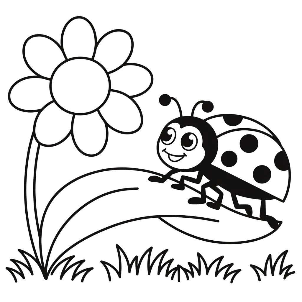 uğur böceği boyama eğitimhane