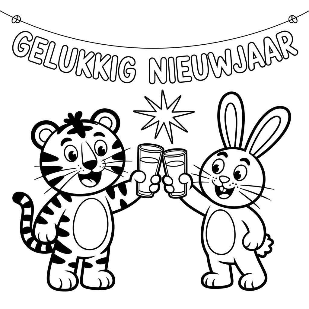 En Güzel Yeni Yıl Boyama