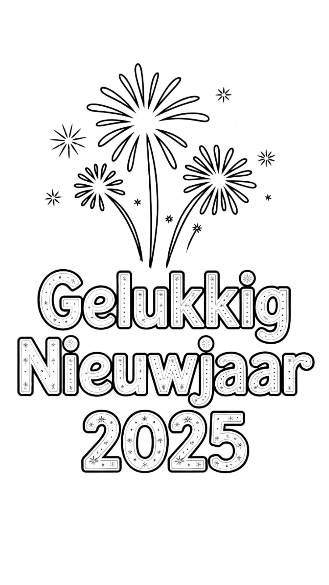 yeni yıl boyama resmi