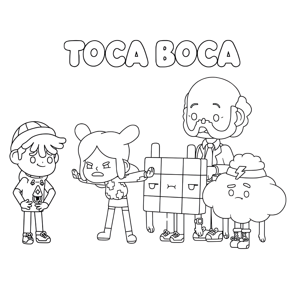 toca boyama sayfaları