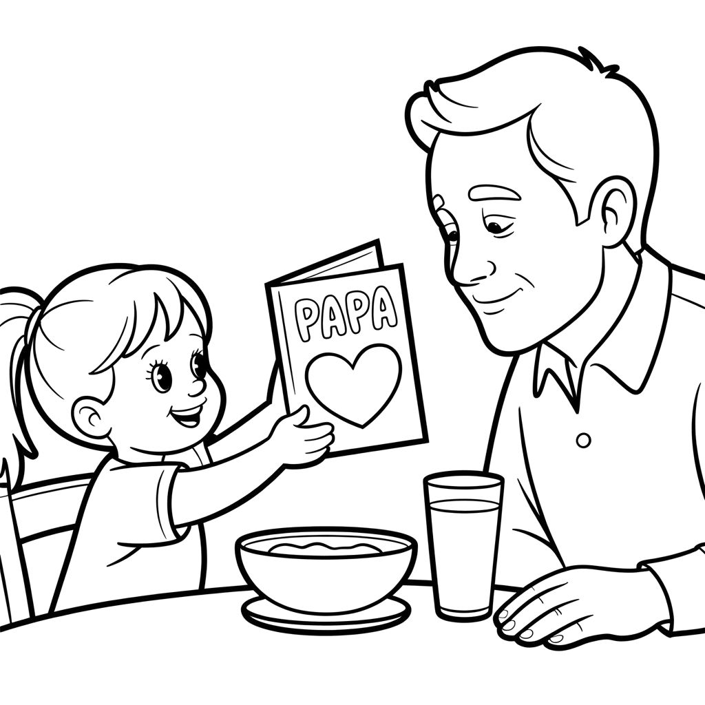 babalar gunu icin kravat boyama