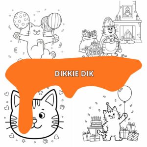 Dikkie Dik Boyama Sayfaları